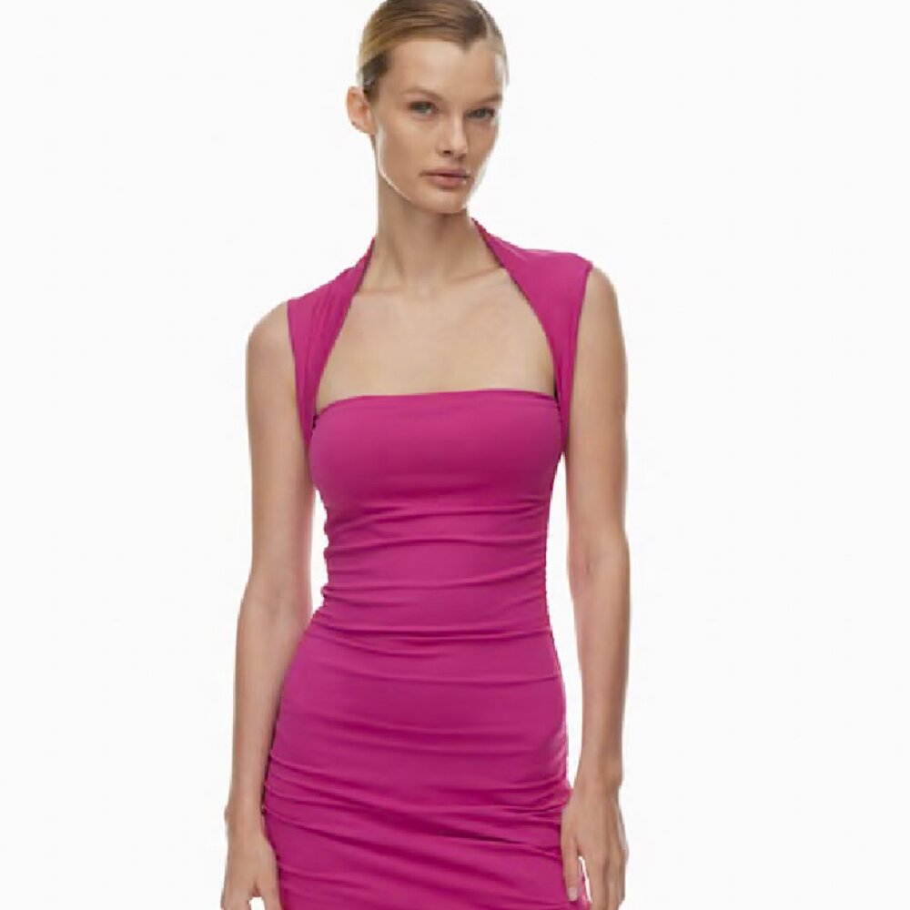 EUC Aritzia Contour Flourish Mini Dress – Size Small